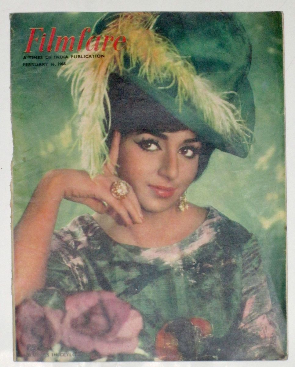 FILMFARE magazine side cover 16 February 1968