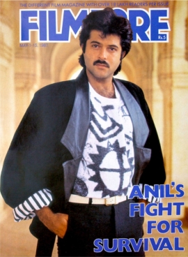 FILMFARE magazine side cover 1 May 1987