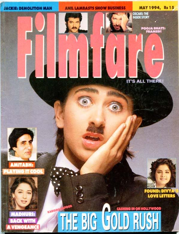 FILMFARE magazine side cover May 1994