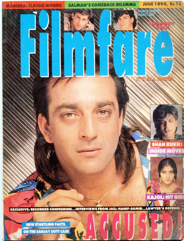 FILMFARE magazine side cover June 1994