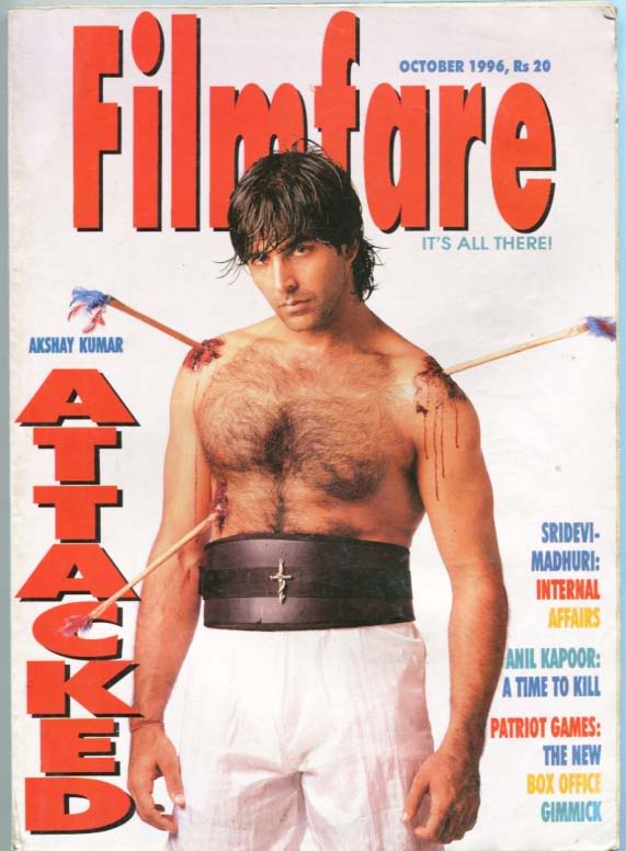 FILMFARE magazine side cover October 1996