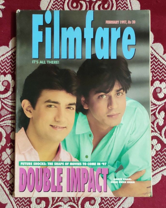 FILMFARE magazine side cover February 1997