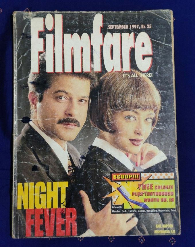 FILMFARE magazine side cover September 1997