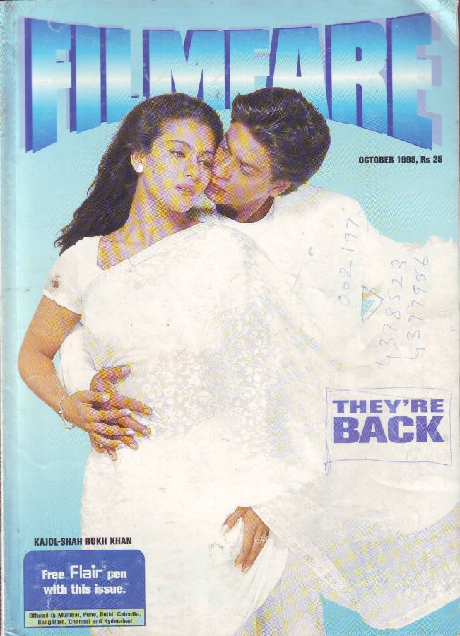 FILMFARE magazine side cover October 1998