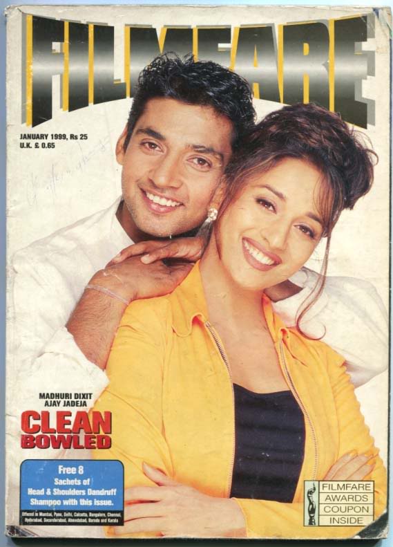 FILMFARE magazine side cover January 1999