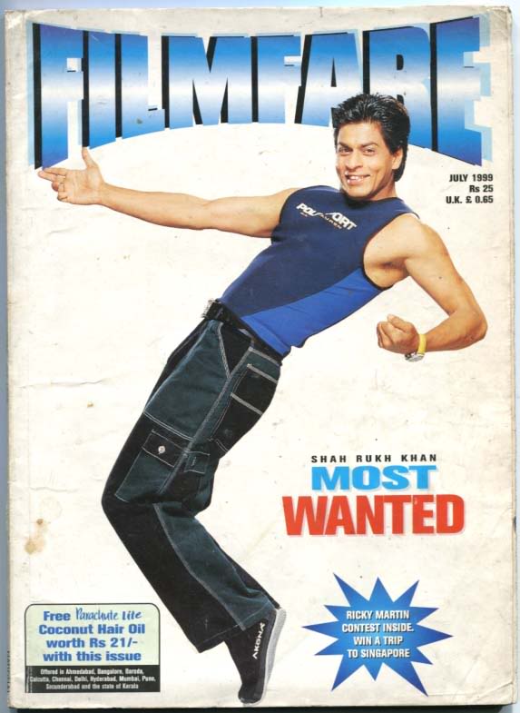 FILMFARE magazine side cover July 1999