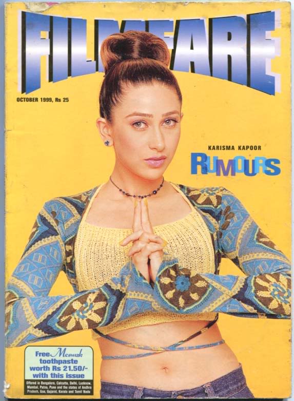 FILMFARE magazine side cover October 1999