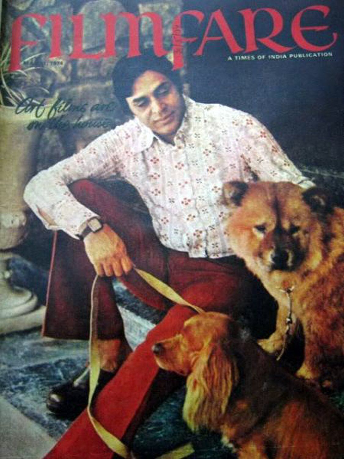 FILMFARE magazine side cover 31 May 1974