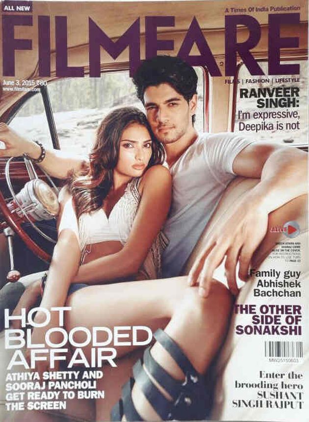 FILMFARE magazine side cover 3 June 2015