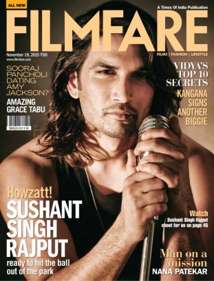 FILMFARE magazine side cover 18 November 2015