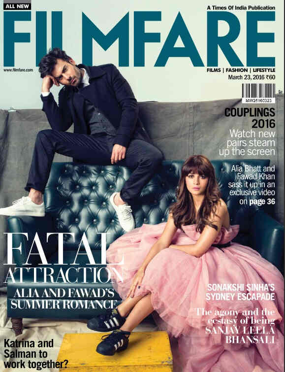 FILMFARE magazine side cover 23 March 2016