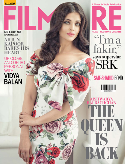 FILMFARE magazine side cover 1 June 2016