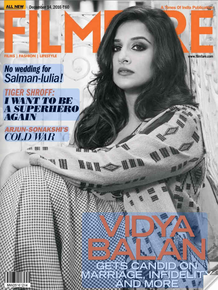 FILMFARE magazine side cover 14 December 2016