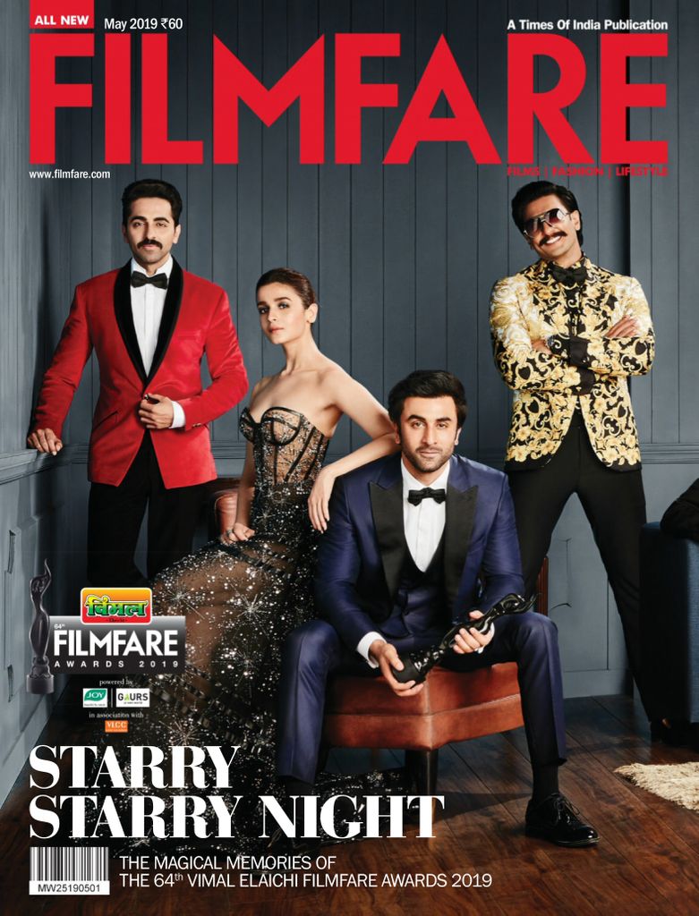 FILMFARE magazine side cover  May 2019