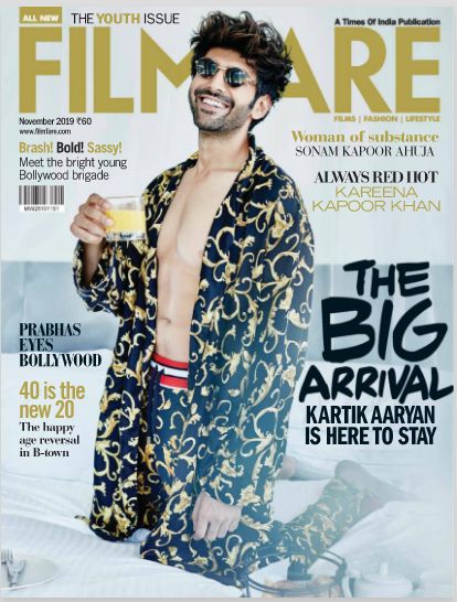 FILMFARE magazine side cover  November 2019