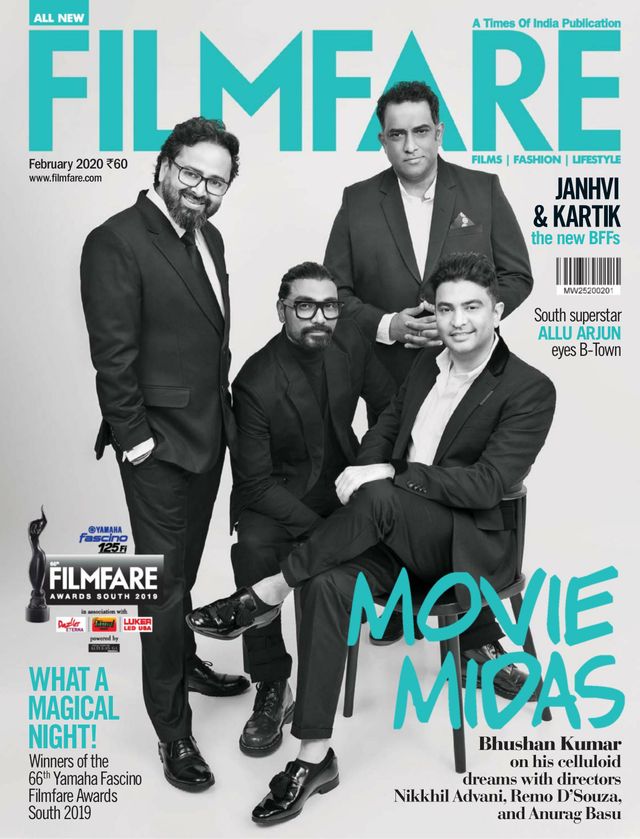 FILMFARE magazine side cover  February 2020