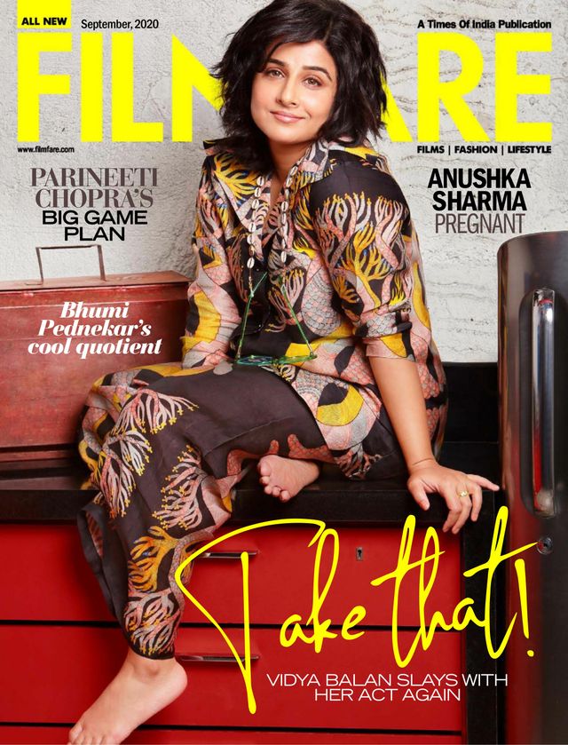 FILMFARE magazine side cover  September 2020