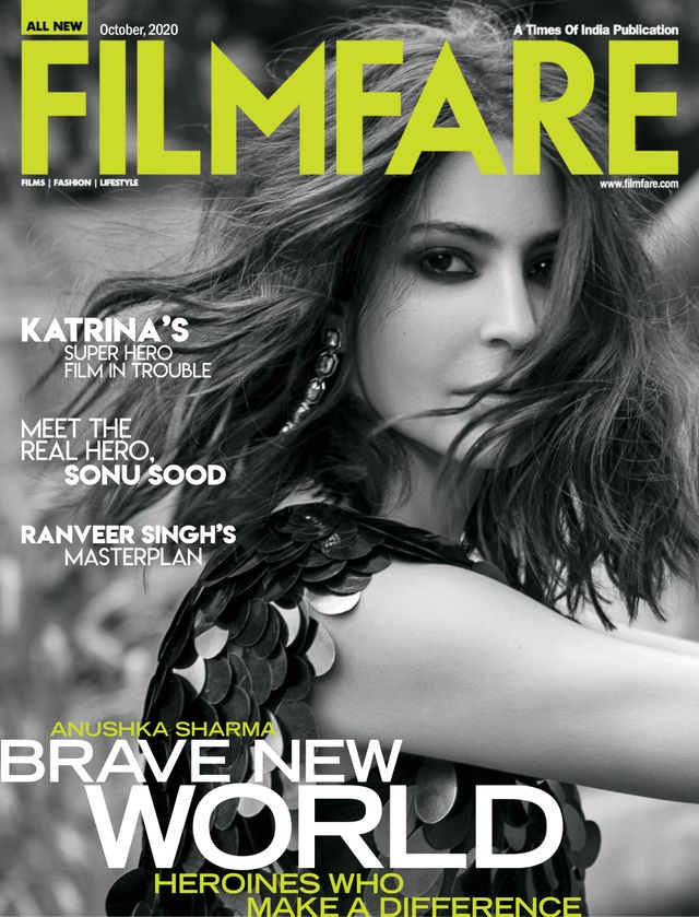 FILMFARE magazine side cover  October 2020