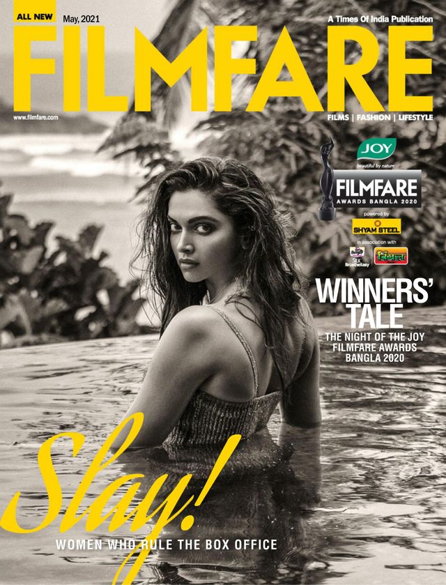 FILMFARE magazine side cover  May 2021
