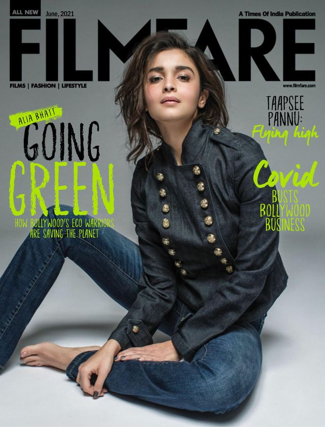 FILMFARE magazine side cover  June 2021