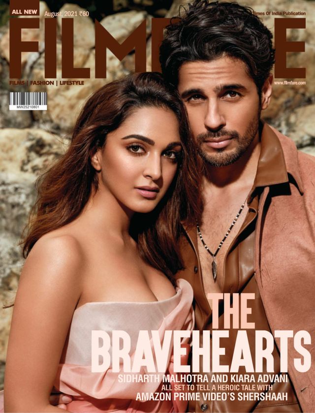 FILMFARE magazine side cover  August 2021
