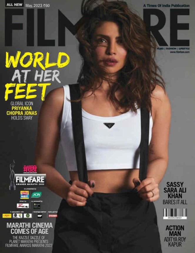 FILMFARE magazine side cover  May 2023