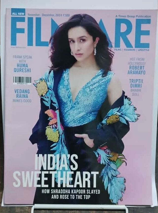 FILMFARE magazine side cover  November/December 2024