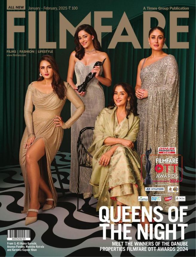 FILMFARE magazine side cover  January/February 2025