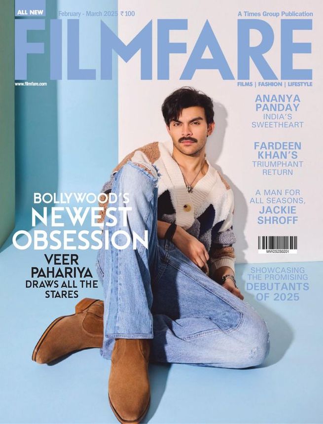 FILMFARE magazine side cover  February/March 2025