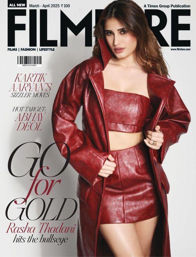 FILMFARE magazine side cover  March/April 2025