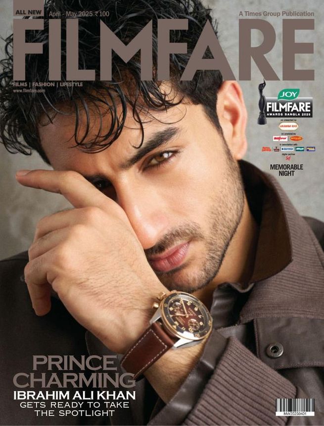 FILMFARE magazine side cover  April 2025