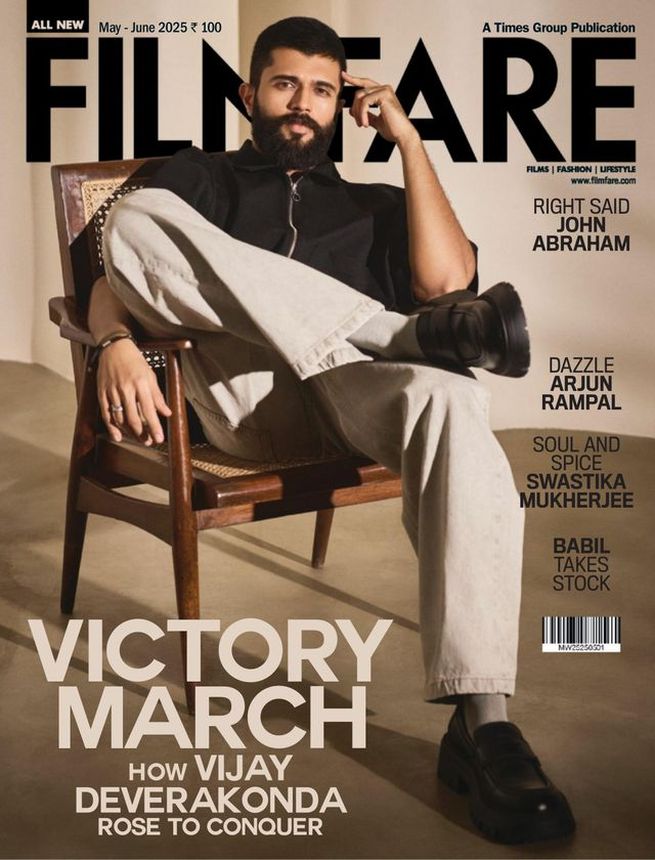 FILMFARE magazine side cover  May/June 2025