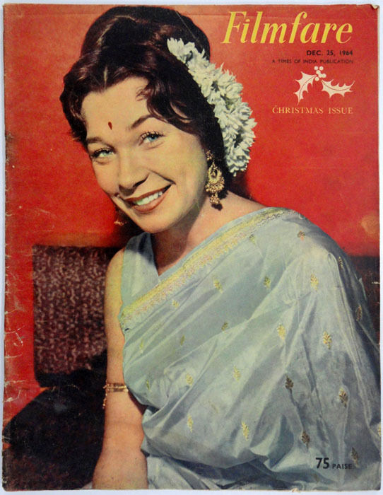 FILMFARE magazine side cover 25 December 1964