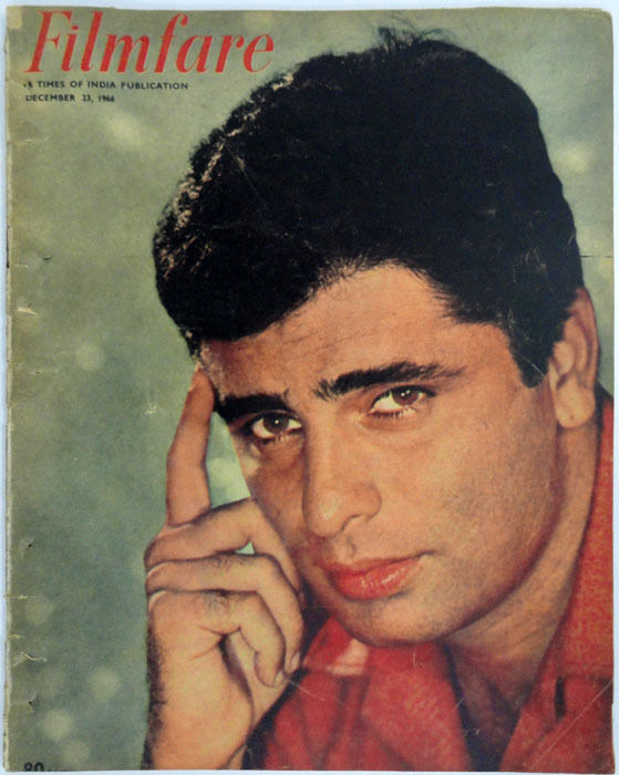 FILMFARE magazine side cover 23 December 1966