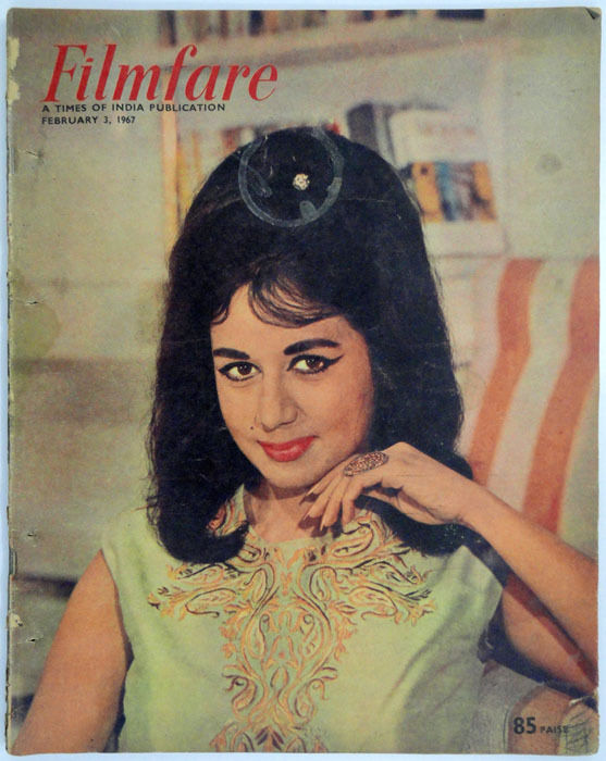 FILMFARE magazine side cover 3 February 1967