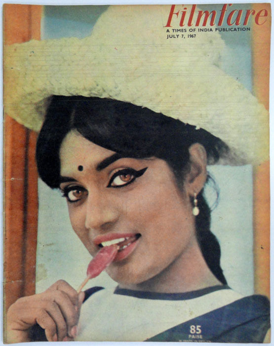 FILMFARE magazine side cover 7 July 1967