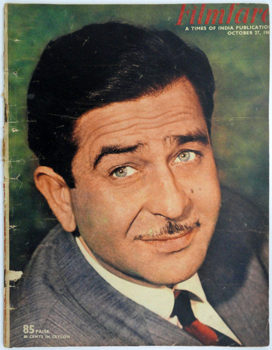 FILMFARE magazine side cover 27 October 1967
