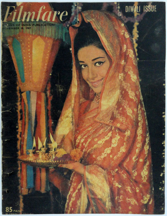 FILMFARE magazine side cover 10 November 1967