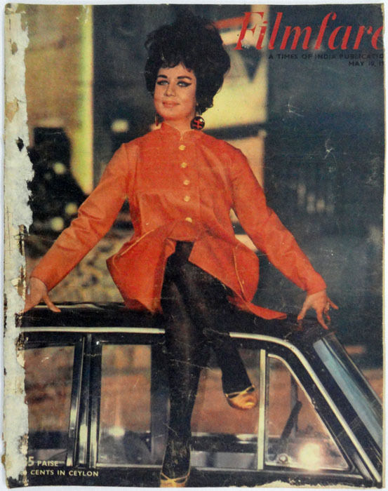 FILMFARE magazine side cover 10 May 1968