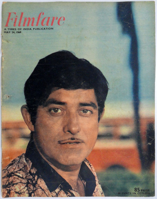 FILMFARE magazine side cover 24 May 1968