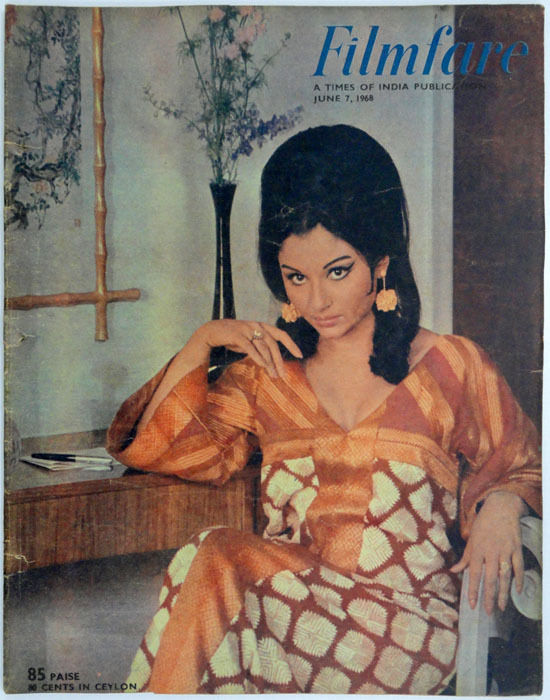 FILMFARE magazine side cover 7 June 1968