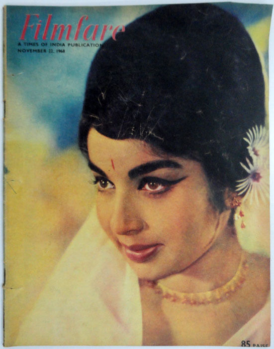 FILMFARE magazine side cover 22 November 1968