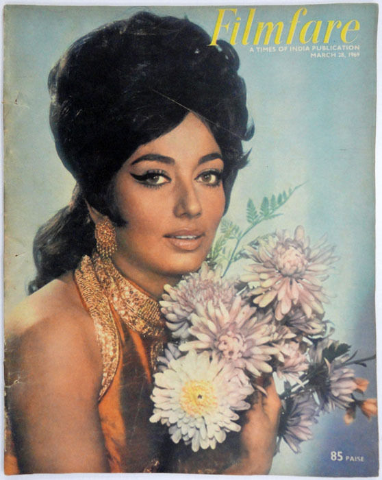 FILMFARE magazine side cover 28 March 1969