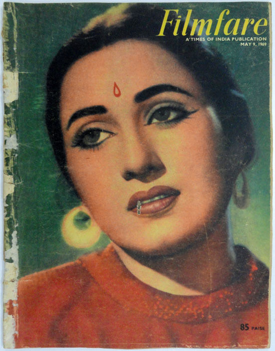 FILMFARE magazine side cover 9 May 1969