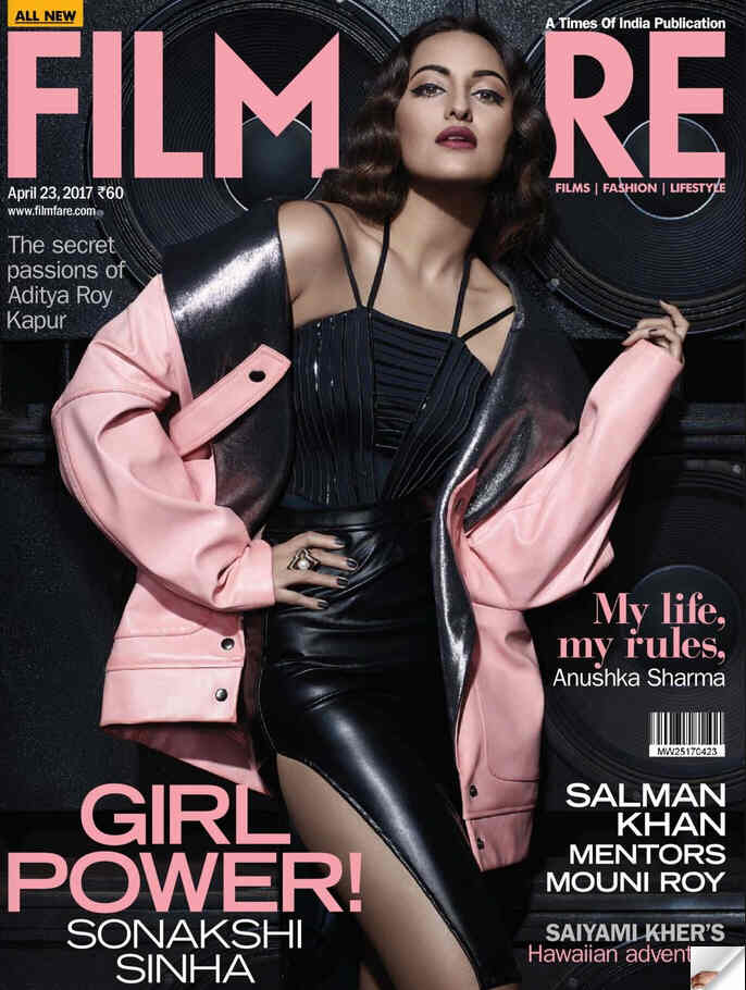 FILMFARE magazine side cover 23 April 2017