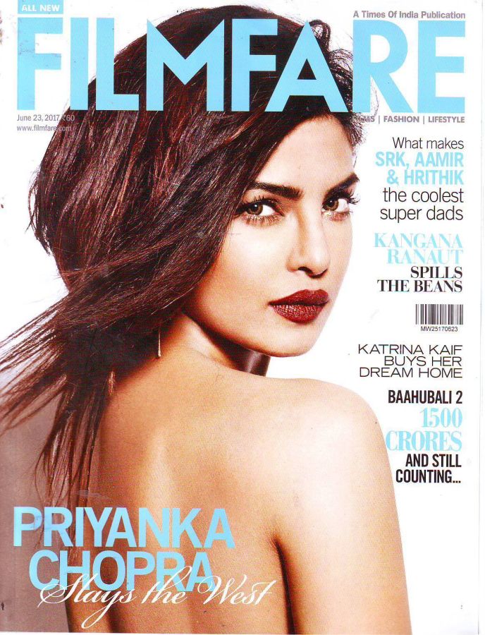 FILMFARE magazine side cover 23 June 2017