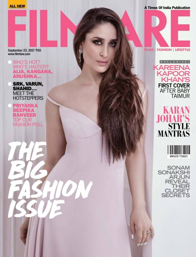FILMFARE magazine side cover 23 September 2017