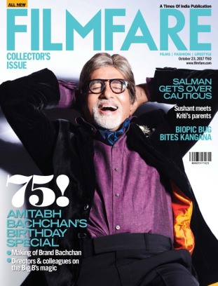 FILMFARE magazine side cover 23 October 2017