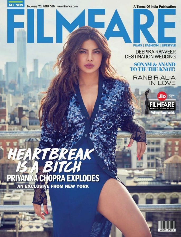 FILMFARE magazine side cover 23 February 2018