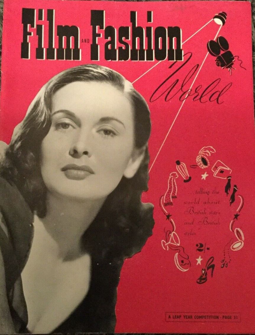 FILM AND FASHION WORLD magazine side cover   